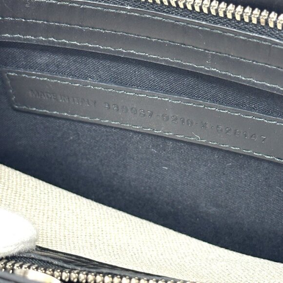 BALENCIAGA Black Leather Shoulder Bag - Picture 9 of 12